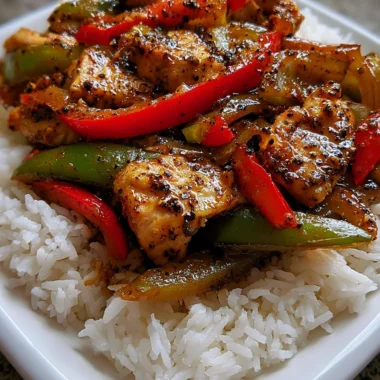 Ultimate Spicy Black Pepper Chicken Stir-Fry Recipe