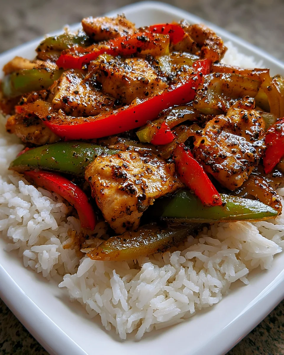 Ultimate Spicy Black Pepper Chicken Stir-Fry Recipe