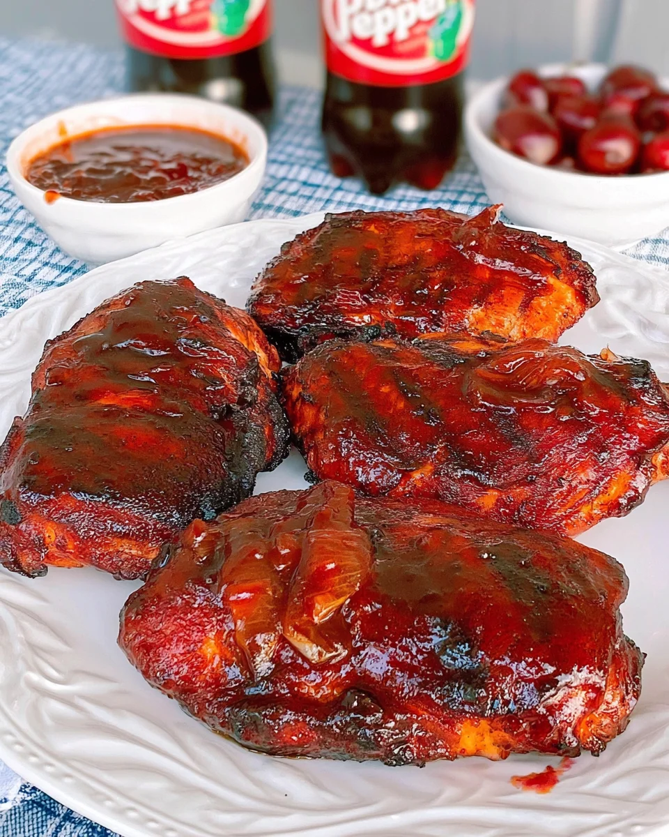 Cherry Dr. Pepper Grilled Chicken Recipe