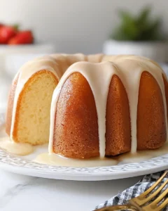 Classic Vanilla Bundt Cake Recipe (Super Moist!)