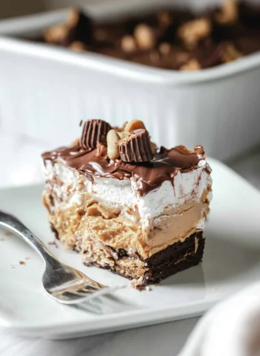 Decadent No-Bake Peanut Butter Lasagna Recipe