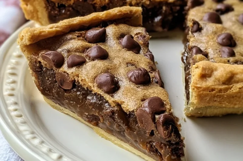 Delicious Chocolate Chip Cookie Pie Recipe (Easy to Make!)