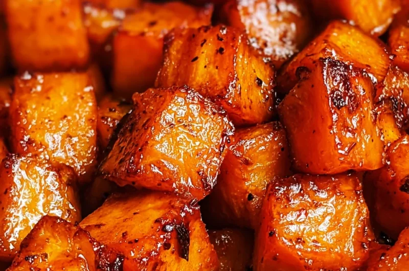 Delicious Honey Roasted Sweet Potatoes Recipe