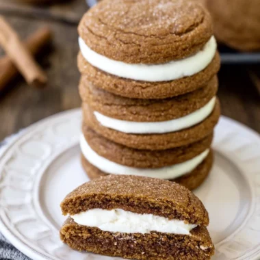 Delicious Molasses Cream Pie Cookies Recipe
