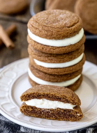 Delicious Molasses Cream Pie Cookies Recipe