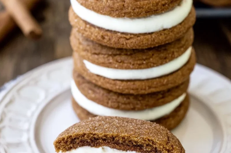 Delicious Molasses Cream Pie Cookies Recipe