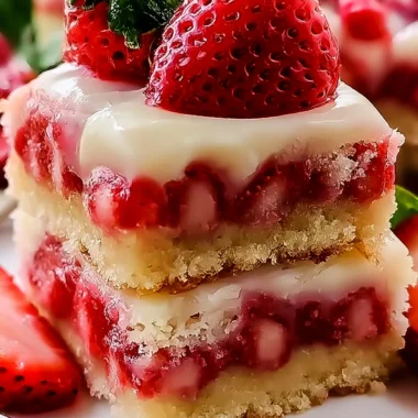Delicious Strawberry Shortcake Bars Recipe