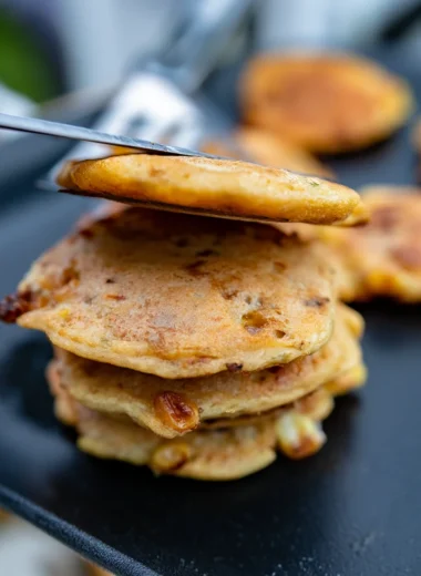 Deliciously Crispy Blackstone Street Corn Fritters Recipe