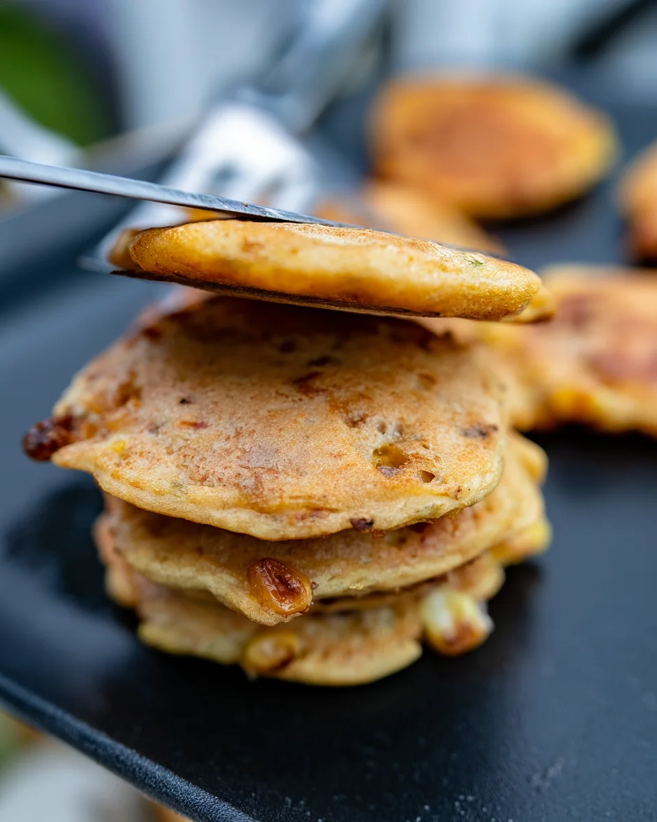 Deliciously Crispy Blackstone Street Corn Fritters Recipe