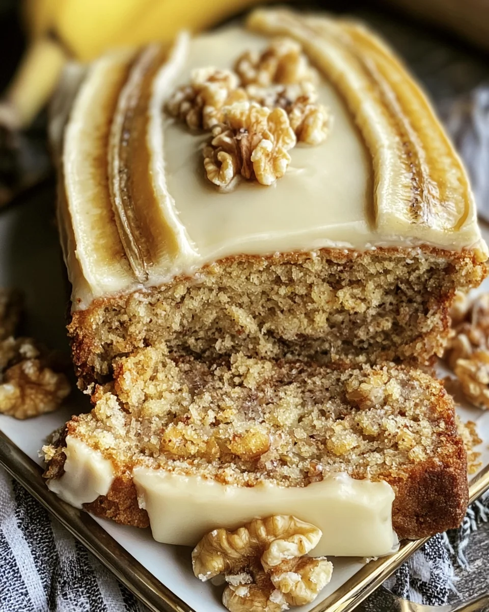 Deliciously Moist Homemade Banana Bread Cake Recipe