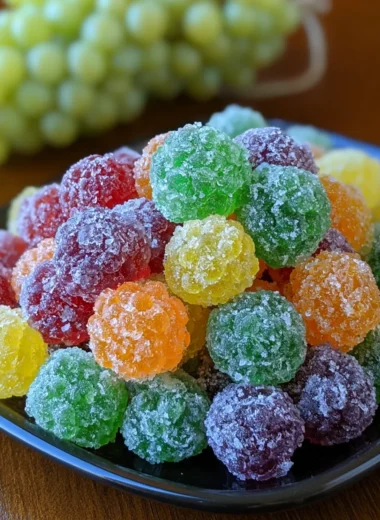 Deliciously Tangy Sour Patch Grapes Recipe