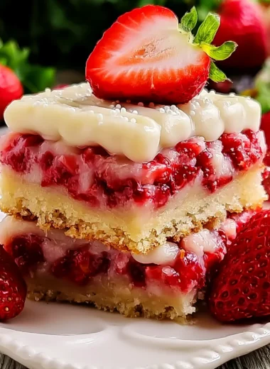 Delightful Strawberry Shortcake Bars Recipe