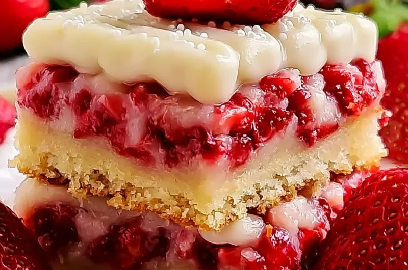 Delightful Strawberry Shortcake Bars Recipe
