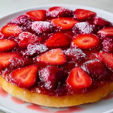 Delightful Strawberry Upside Down Cake Recipe