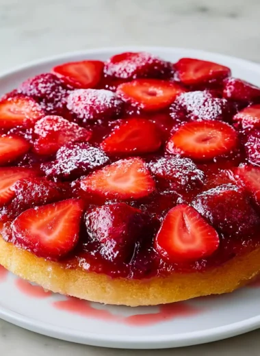 Delightful Strawberry Upside Down Cake Recipe