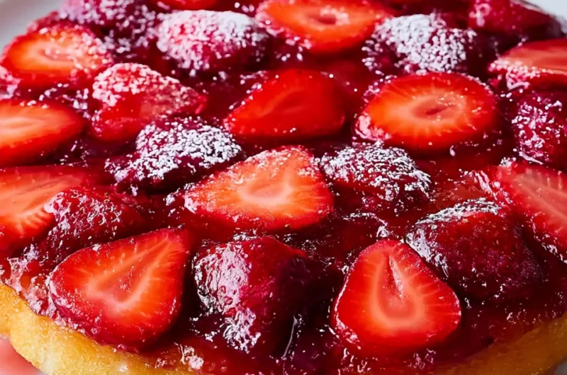 Delightful Strawberry Upside Down Cake Recipe