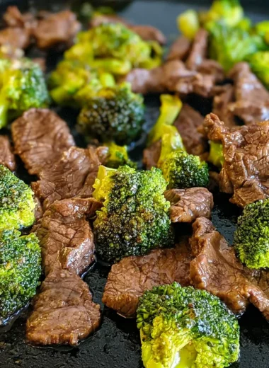 Easy Beef and Broccoli Recipe on the Blackstone Griddle