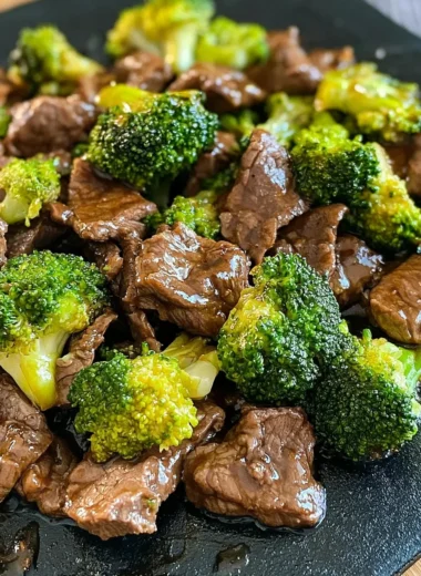 Easy Beef and Broccoli Recipe on the Blackstone Griddle