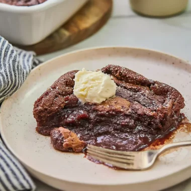 Easy Chocolate Cobbler Recipe (Self-Saucing Delight!)