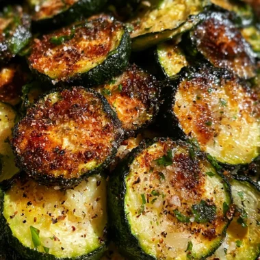 Easy Oven Roasted Zucchini Recipe