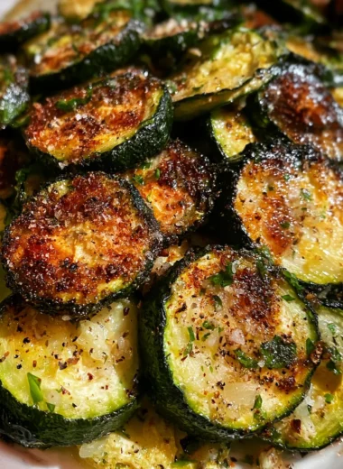 Easy Oven Roasted Zucchini Recipe