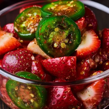 Fresh Strawberry Jalapeño Cowboy Recipe