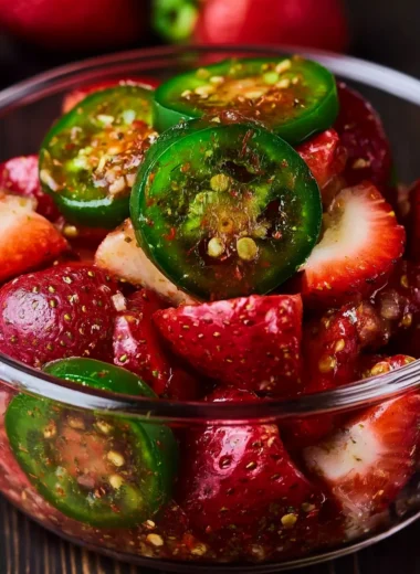 Fresh Strawberry Jalapeño Cowboy Recipe