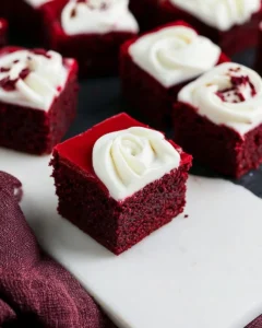 Fudgy Red Velvet Brownies Recipe (Irresistibly Delicious!)