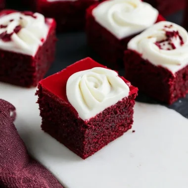 Fudgy Red Velvet Brownies Recipe (Irresistibly Delicious!)