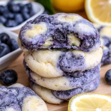 Lemon Blueberry Cheesecake Cookies Recipe (Deliciously Easy!)