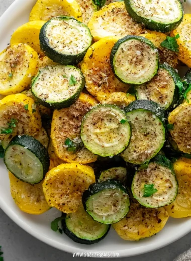 Oven Roasted Zucchini and Squash Recipe (Simple and Flavorful Side Dish)