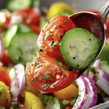 Quick and Refreshing Cucumber Tomato Salad Recipe