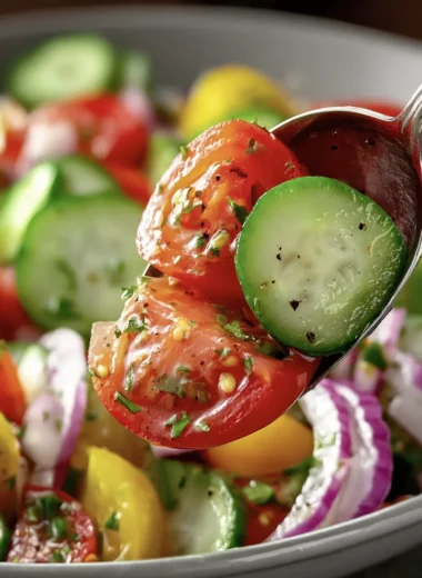Quick and Refreshing Cucumber Tomato Salad Recipe