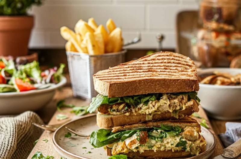 Quick & Creamy Chicken Sandwich Recipe