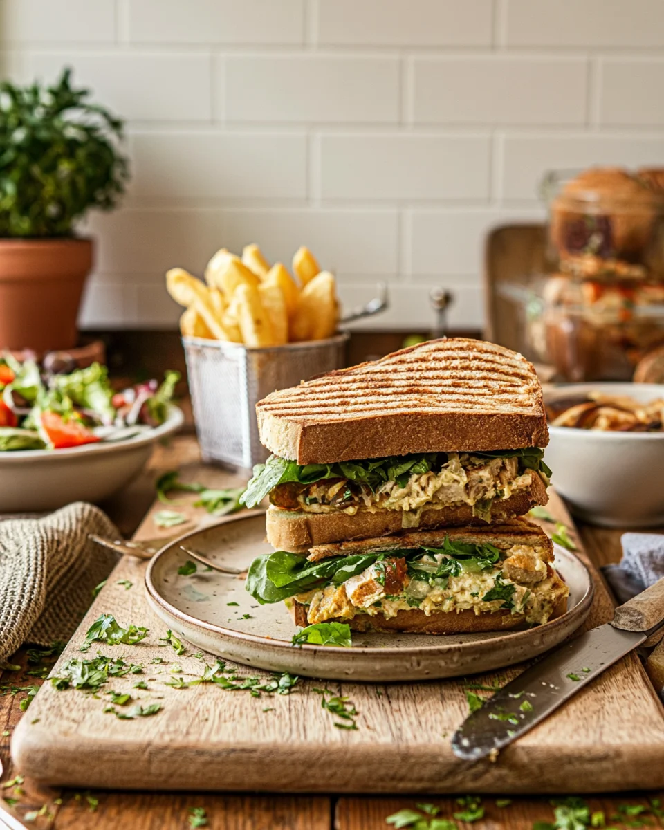 Quick & Creamy Chicken Sandwich Recipe