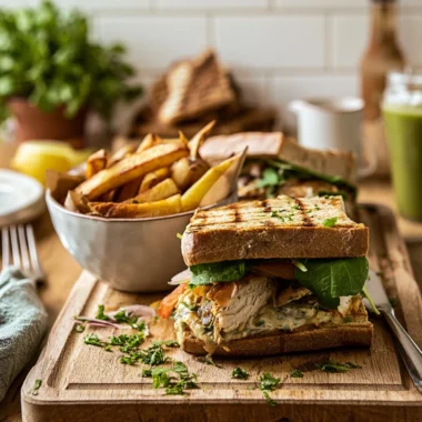 Quick & Creamy Chicken Sandwich Recipe
