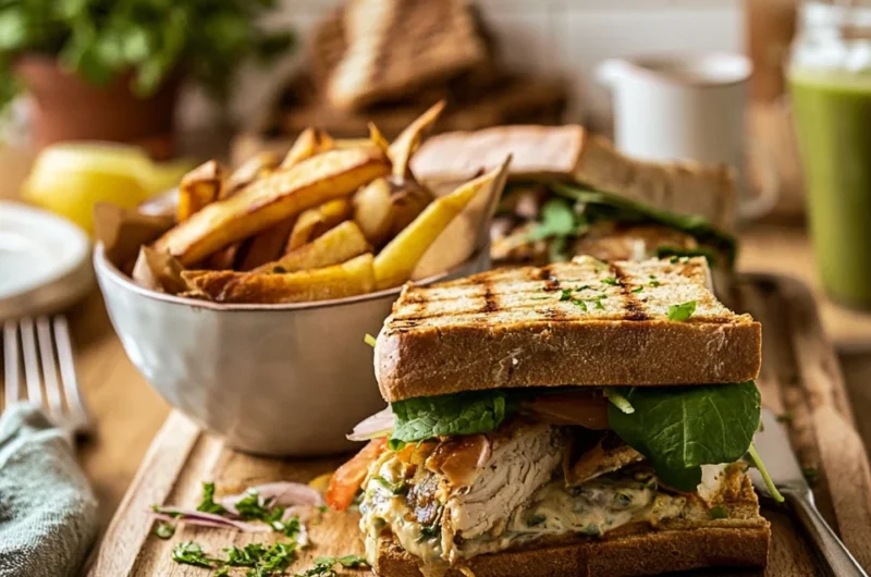 Quick & Creamy Chicken Sandwich Recipe