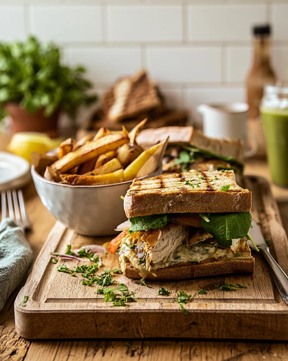 Quick & Creamy Chicken Sandwich Recipe