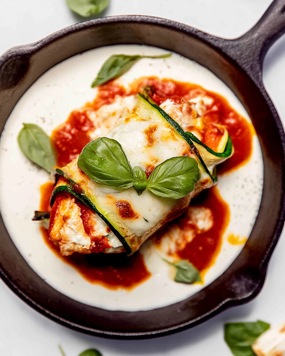Ricotta Stuffed Zucchini Involtini Recipe (Cozy Italian Delight)